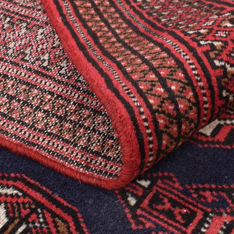 Tappeto Turkaman - 190 x 129 cm - rosso