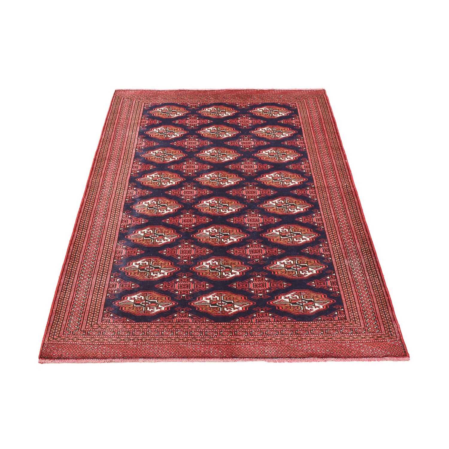 Tappeto Turkaman - 190 x 129 cm - rosso