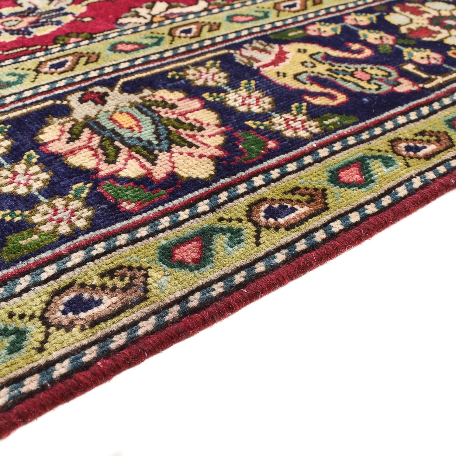 Tappeto Persero - Tabriz - 198 x 142 cm - rosso
