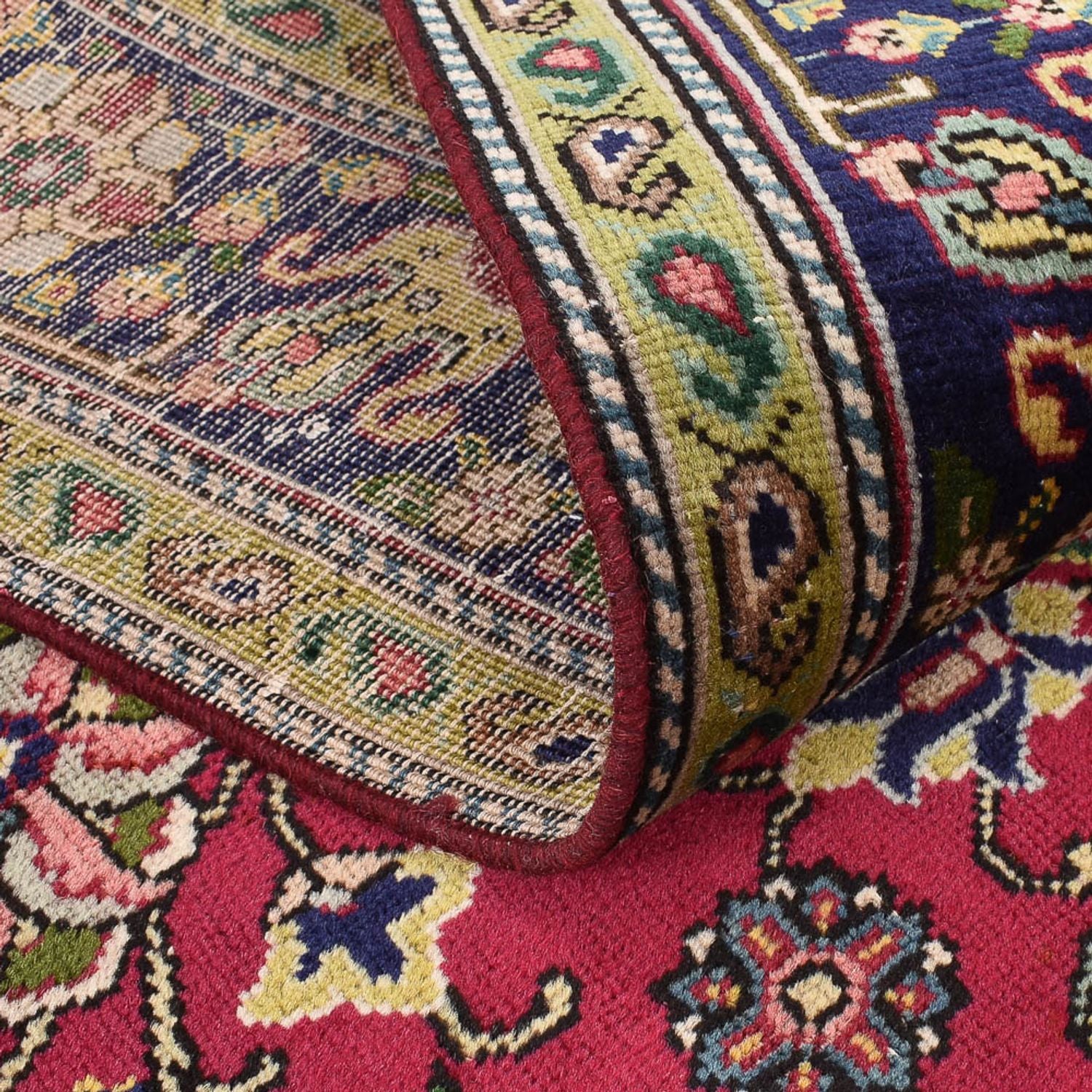 Tappeto Persero - Tabriz - 198 x 142 cm - rosso