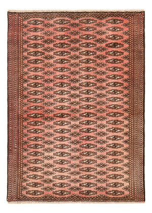 Tappeto Turkaman - 128 x 90 cm - rosso chiaro