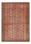 Tappeto Turkaman - 128 x 90 cm - rosso chiaro