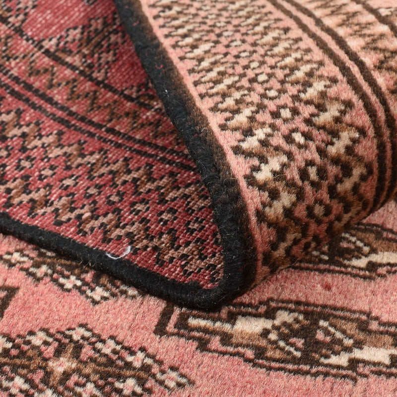 Tappeto Turkaman - 128 x 90 cm - rosso chiaro
