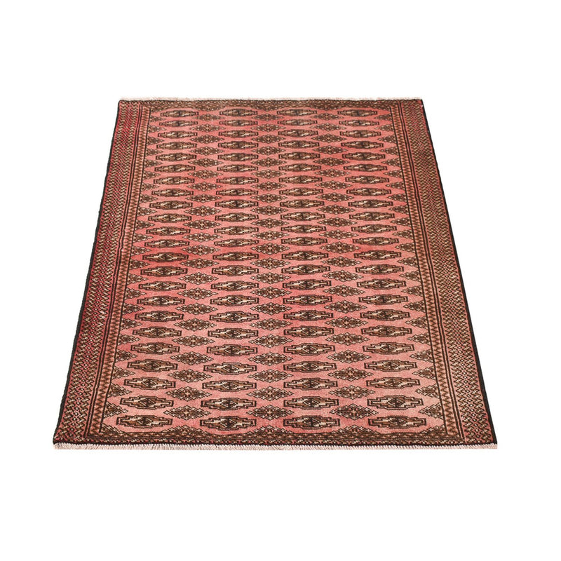 Tappeto Turkaman - 128 x 90 cm - rosso chiaro