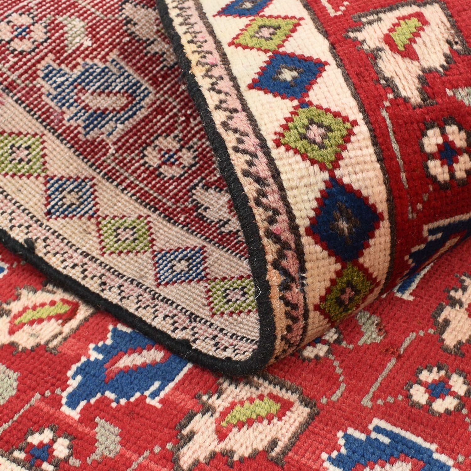 Tappeto Persero - Tabriz - 140 x 96 cm - rosso