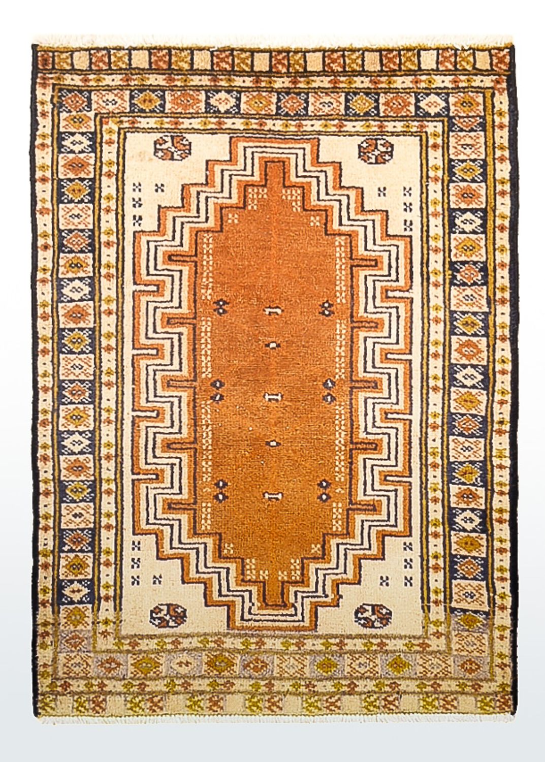 Tappeto Turkaman - 86 x 56 cm - multicolore