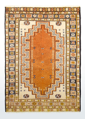 Tappeto Turkaman - 86 x 56 cm - multicolore