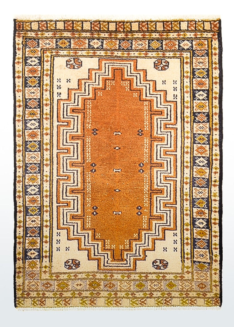 Tappeto Turkaman - 86 x 56 cm - multicolore