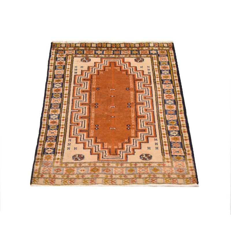 Tappeto Turkaman - 86 x 56 cm - multicolore
