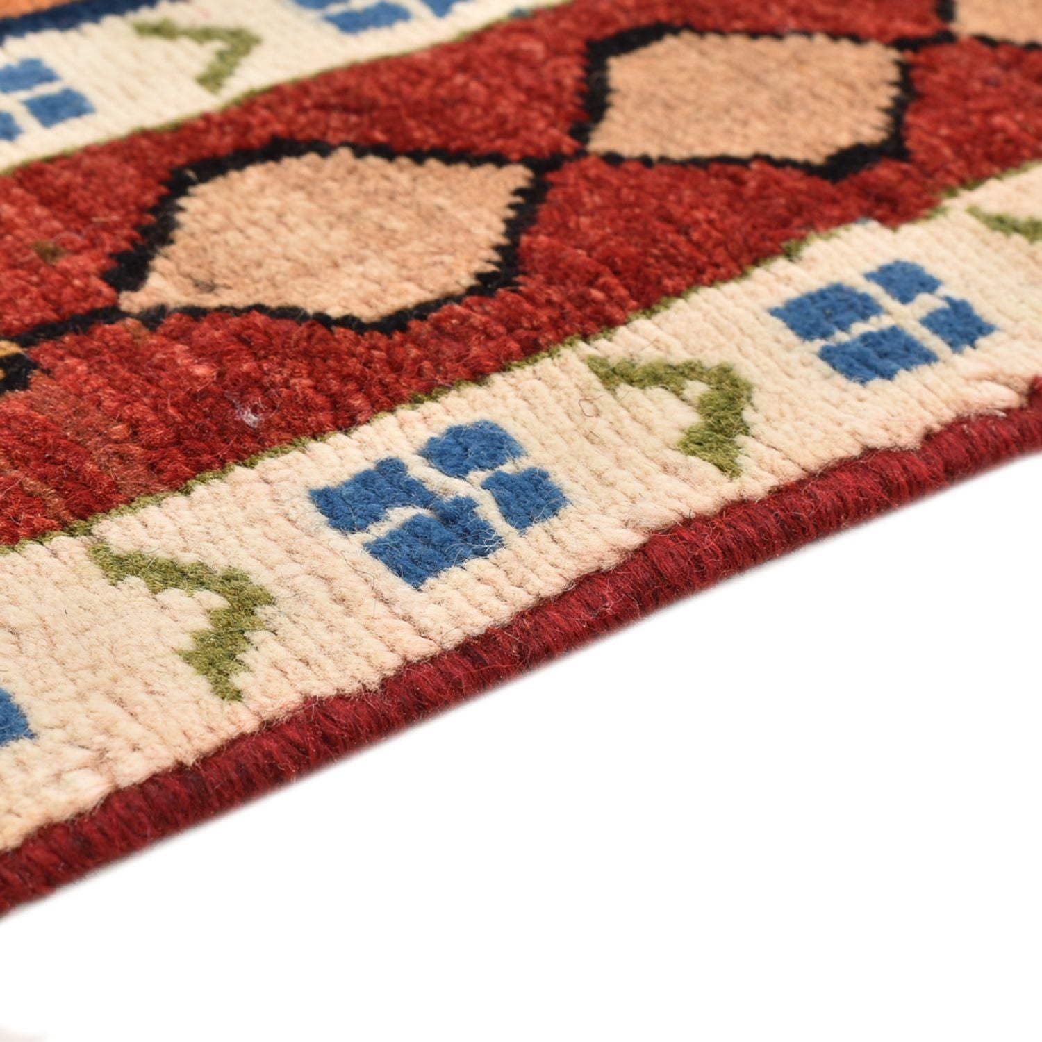Tappeto Gabbeh - Persero - 143 x 103 cm - multicolore
