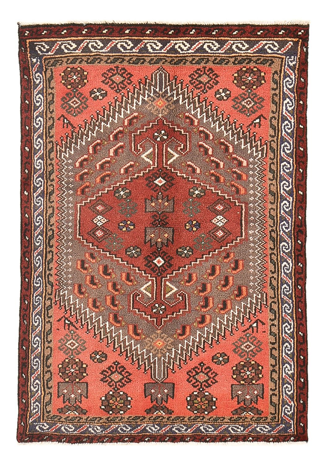 Tappeto Persero - Bidjar - 136 x 96 cm - rosso chiaro