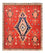 Tappeto corsia Tappeto Persero - Nomade - 129 x 107 cm - rosso
