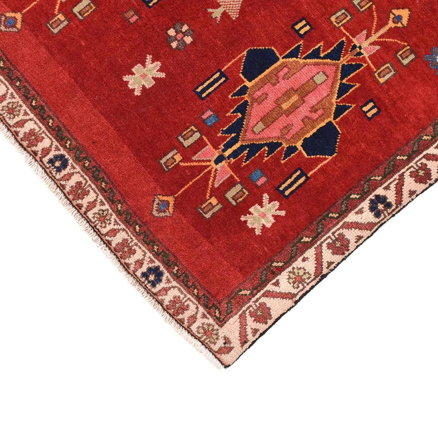 Tappeto corsia Tappeto Persero - Nomade - 129 x 107 cm - rosso