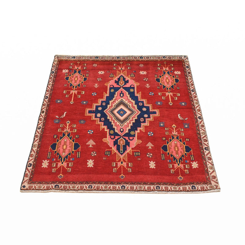 Tappeto corsia Tappeto Persero - Nomade - 129 x 107 cm - rosso