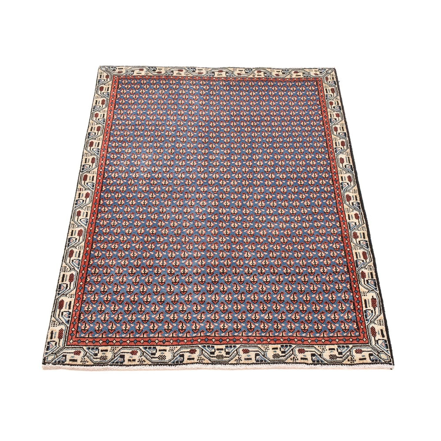 Tappeto Persero - Mir - 145 x 94 cm - blu mare