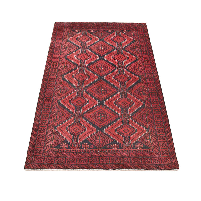 Tappeto corsia Tappeto Belutsch - 188 x 100 cm - rosso