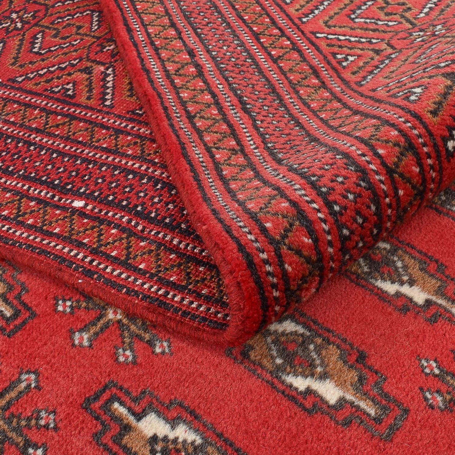 Tappeto Turkaman - 385 x 304 cm - rosso