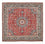 Tappeto Persero - Classico quadrato  - 298 x 305 cm - rosso