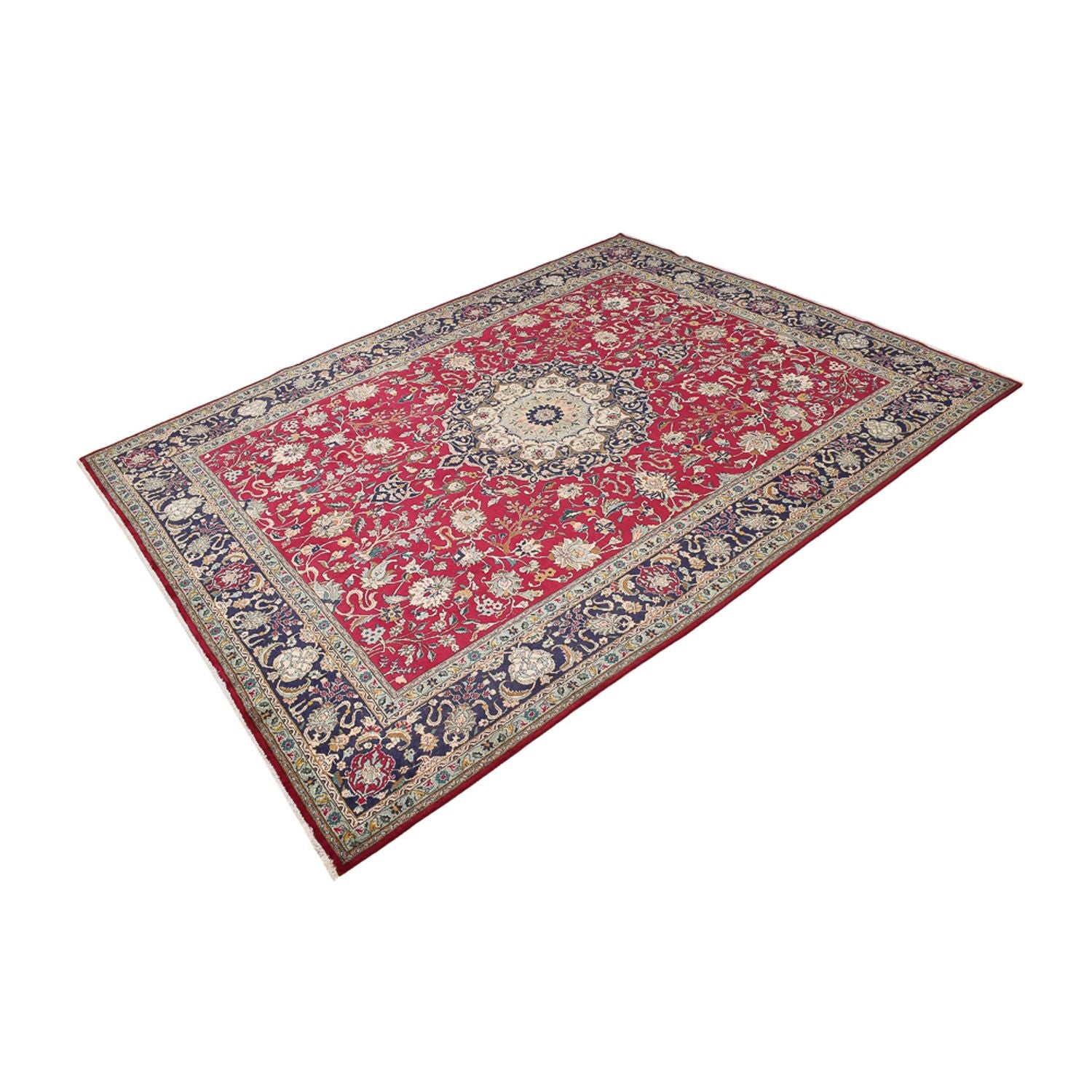 Tappeto Persero - Tabriz - 386 x 301 cm - rosso