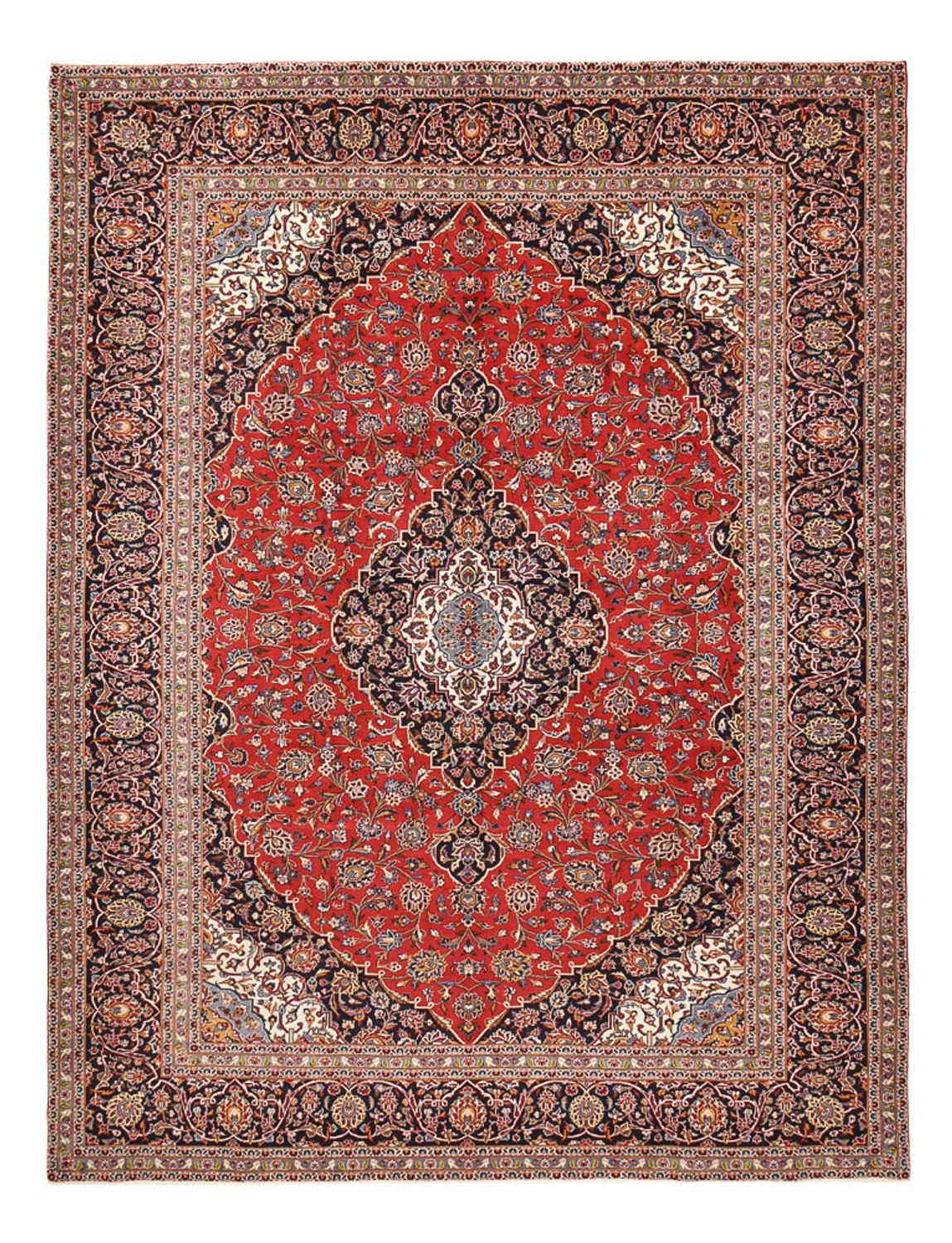 Tappeto Persero - Keshan - 395 x 297 cm - rosso