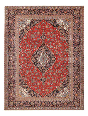 Tappeto Persero - Keshan - 395 x 297 cm - rosso
