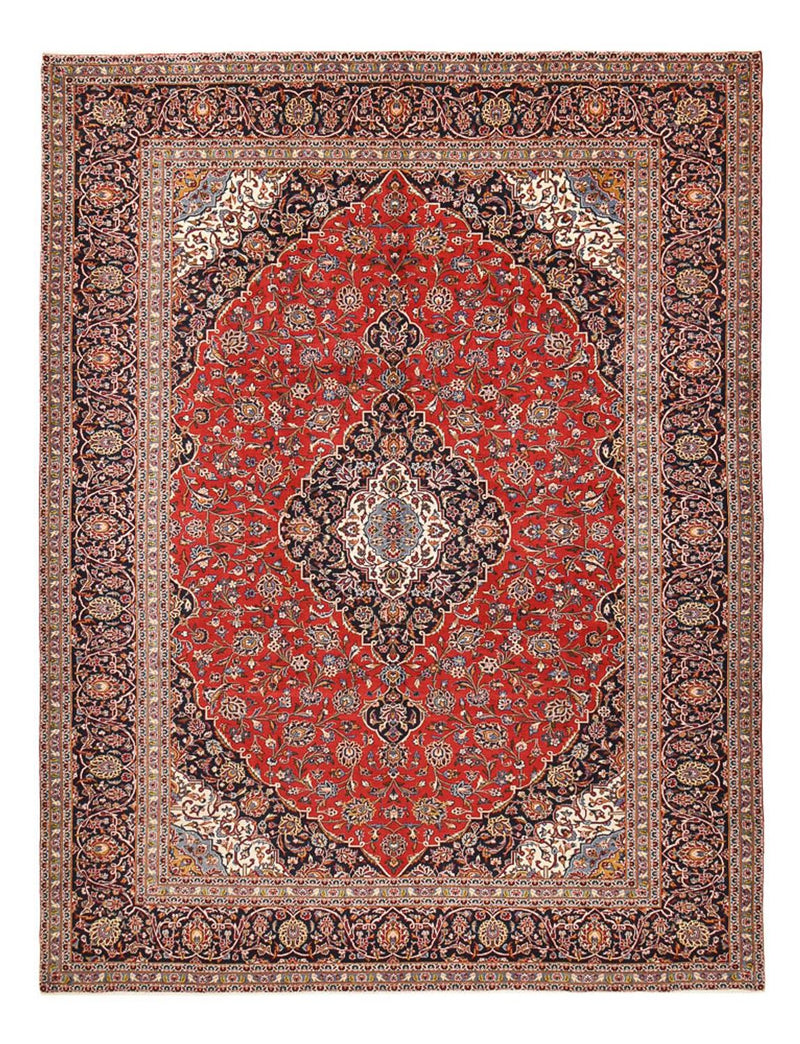 Tappeto Persero - Keshan - 395 x 297 cm - rosso
