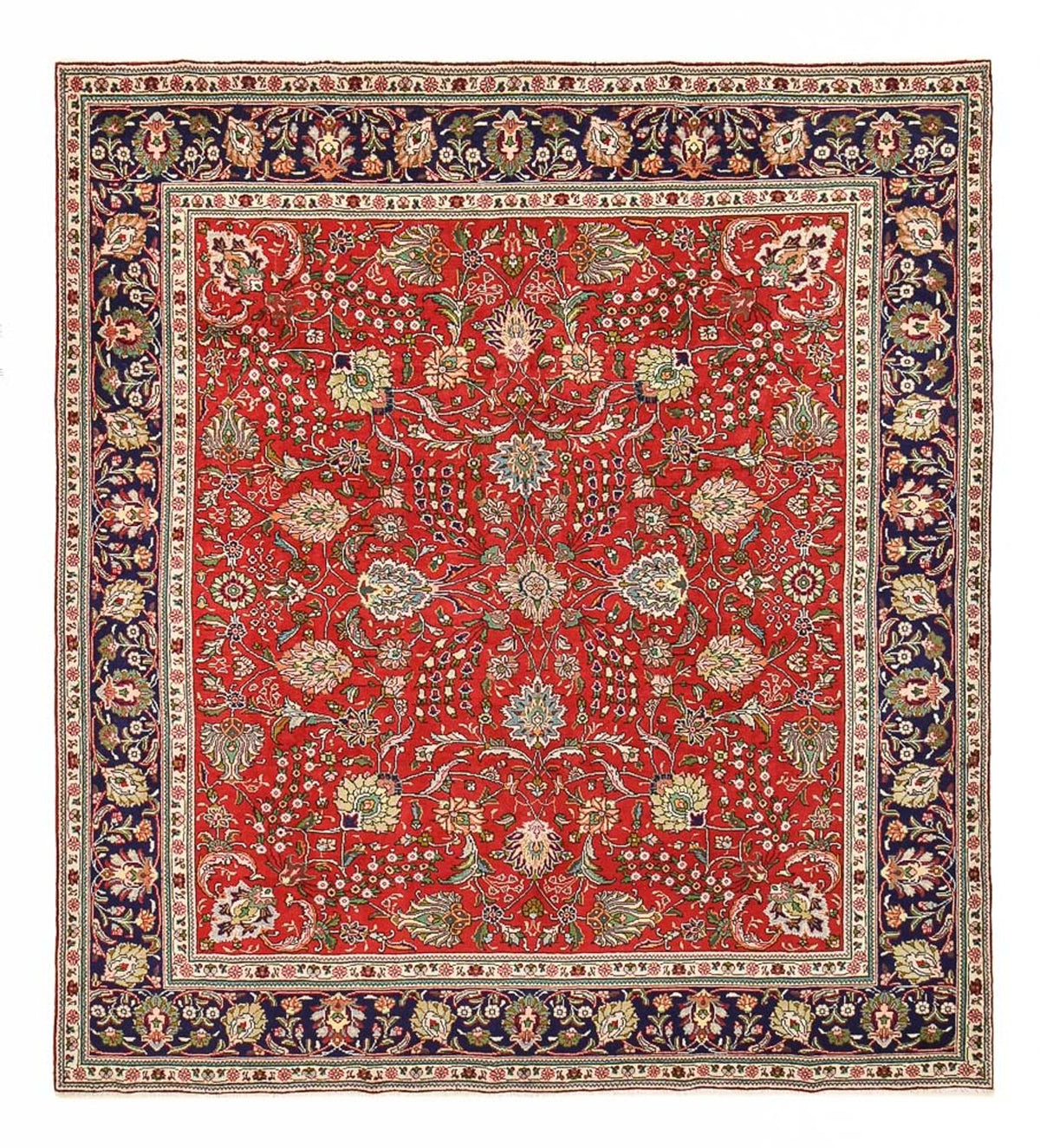 Tappeto Persero - Tabriz - 328 x 291 cm - rosso