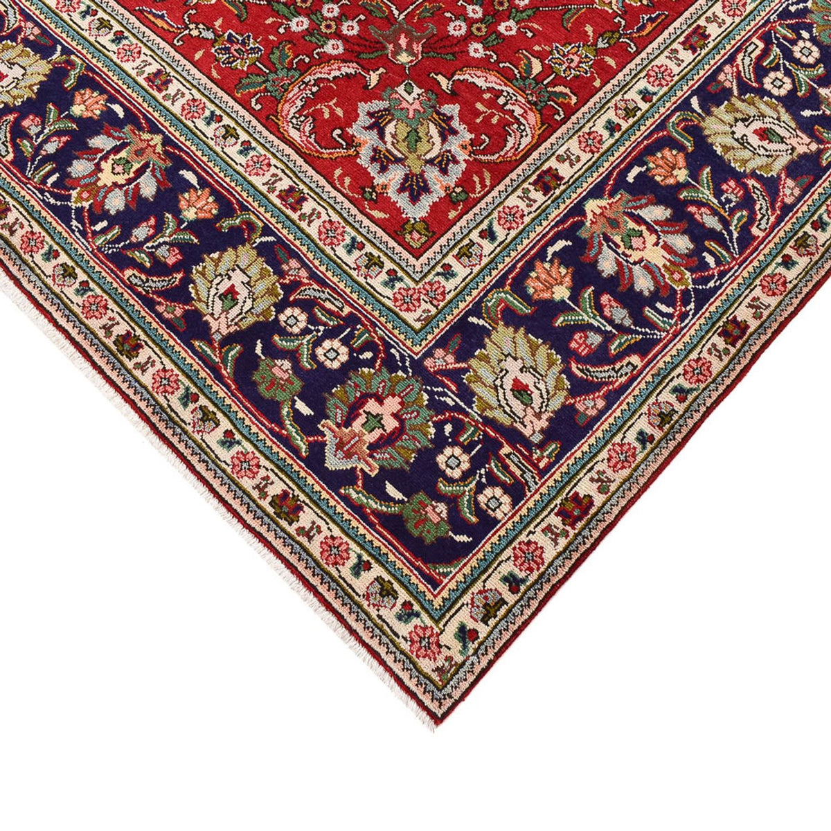 Tappeto Persero - Tabriz - 328 x 291 cm - rosso