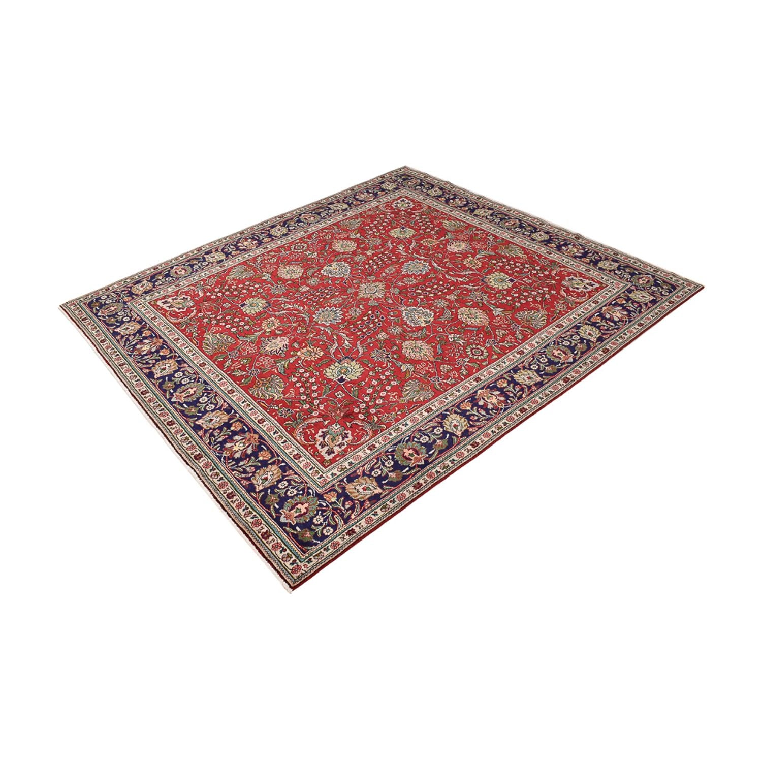 Tappeto Persero - Tabriz - 328 x 291 cm - rosso