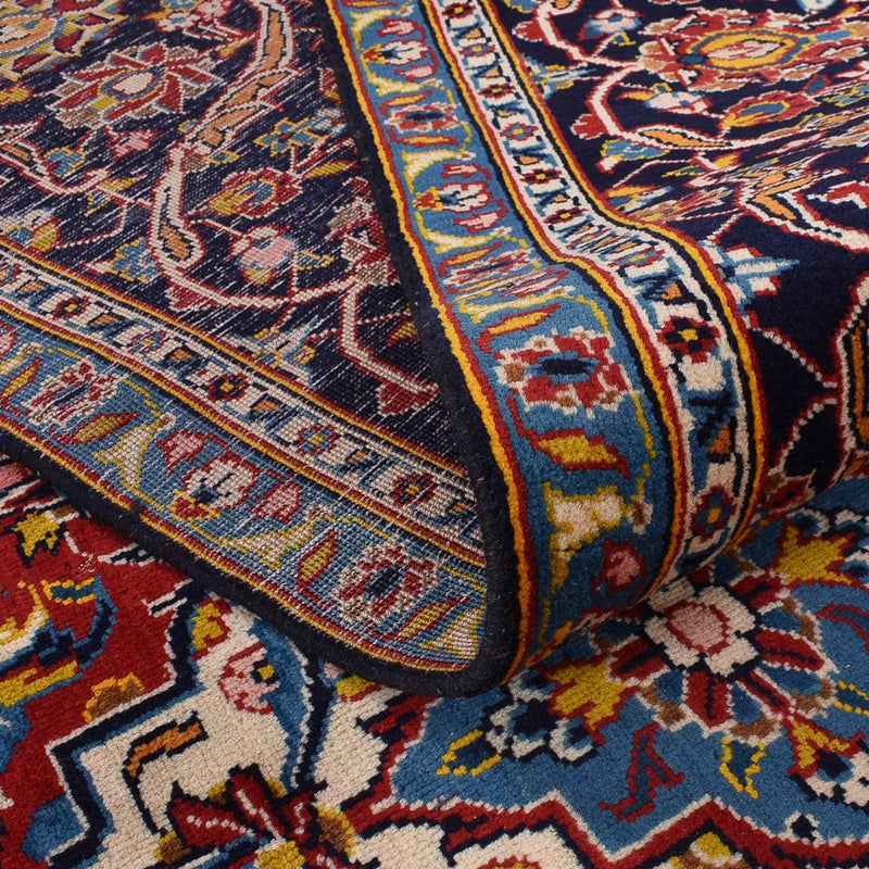 Tappeto Persero - Keshan - 381 x 292 cm - blu scuro
