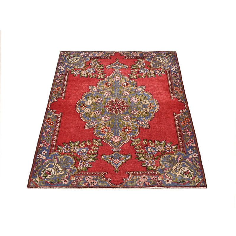 Tappeto Persero - Tabriz - 142 x 100 cm - rosso