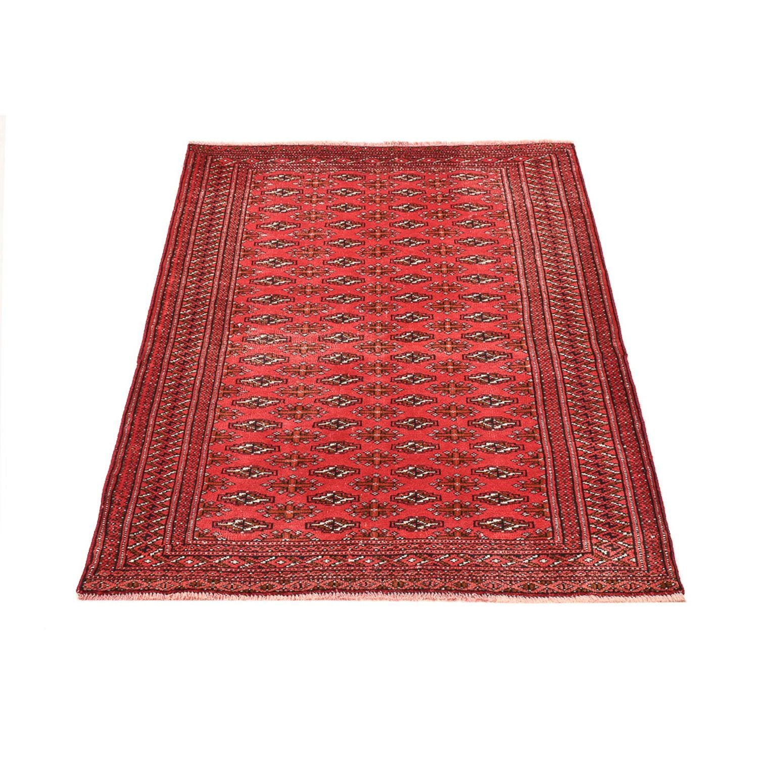 Tappeto Turkaman - 138 x 98 cm - rosso