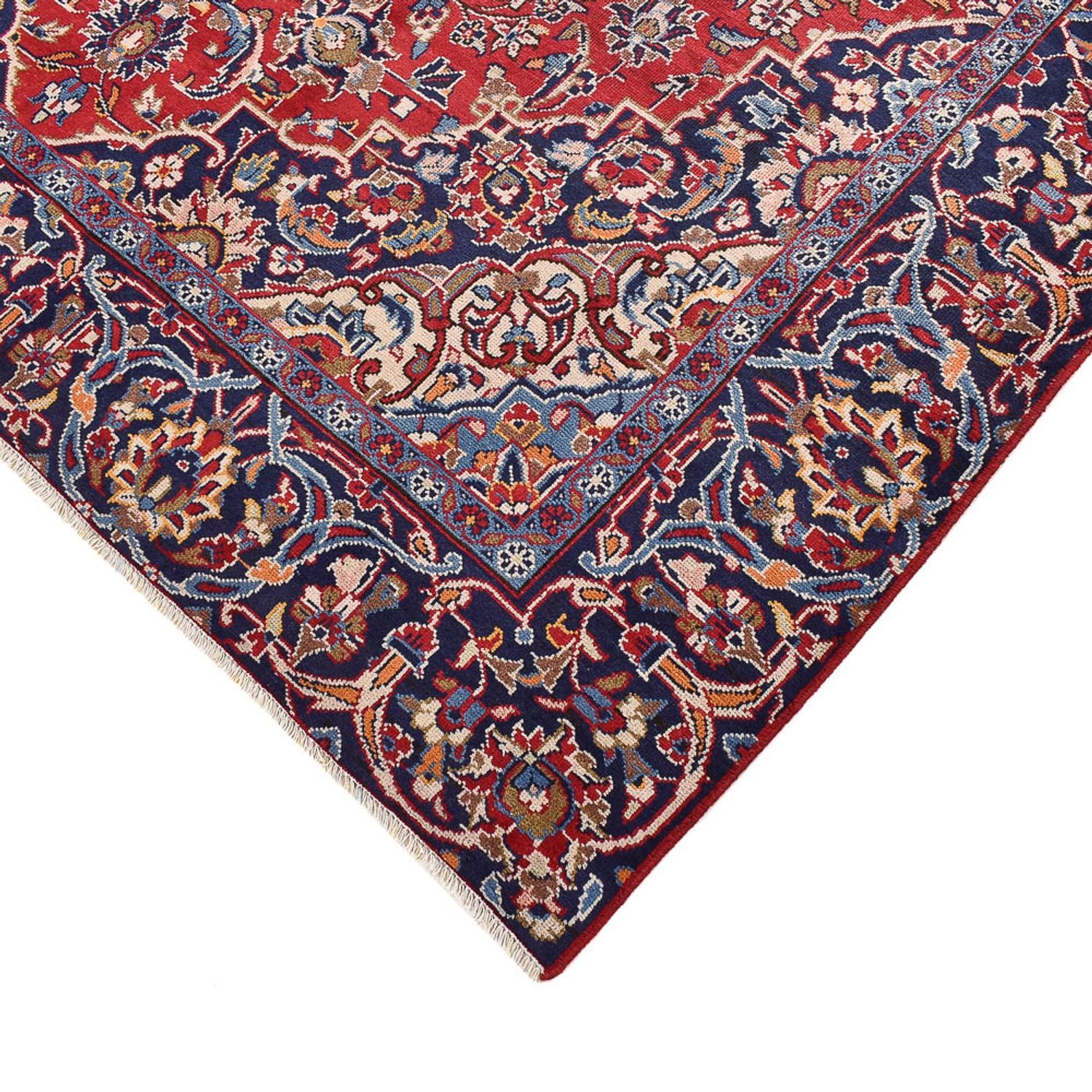 Tappeto Persero - Keshan - 343 x 219 cm - rosso