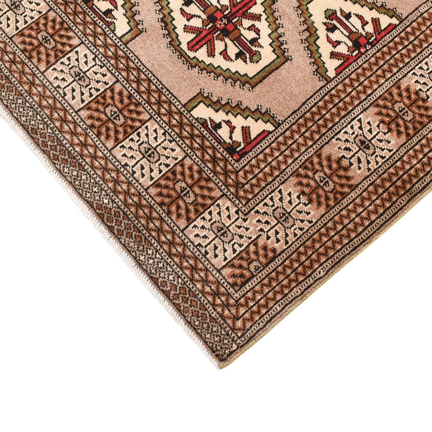 Tappeto Turkaman - 191 x 134 cm - sabbia