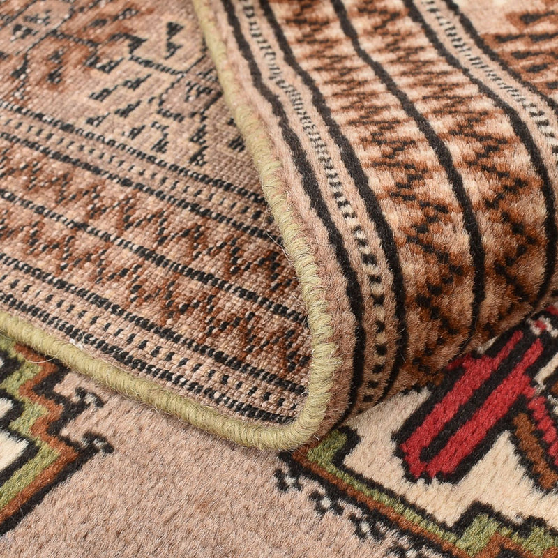 Tappeto Turkaman - 191 x 134 cm - sabbia