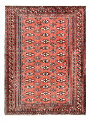 Tappeto Turkaman - 132 x 99 cm - rosso