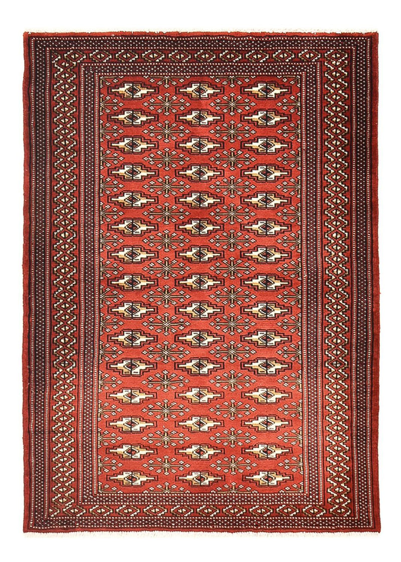 Tappeto Turkaman - 133 x 95 cm - rosso