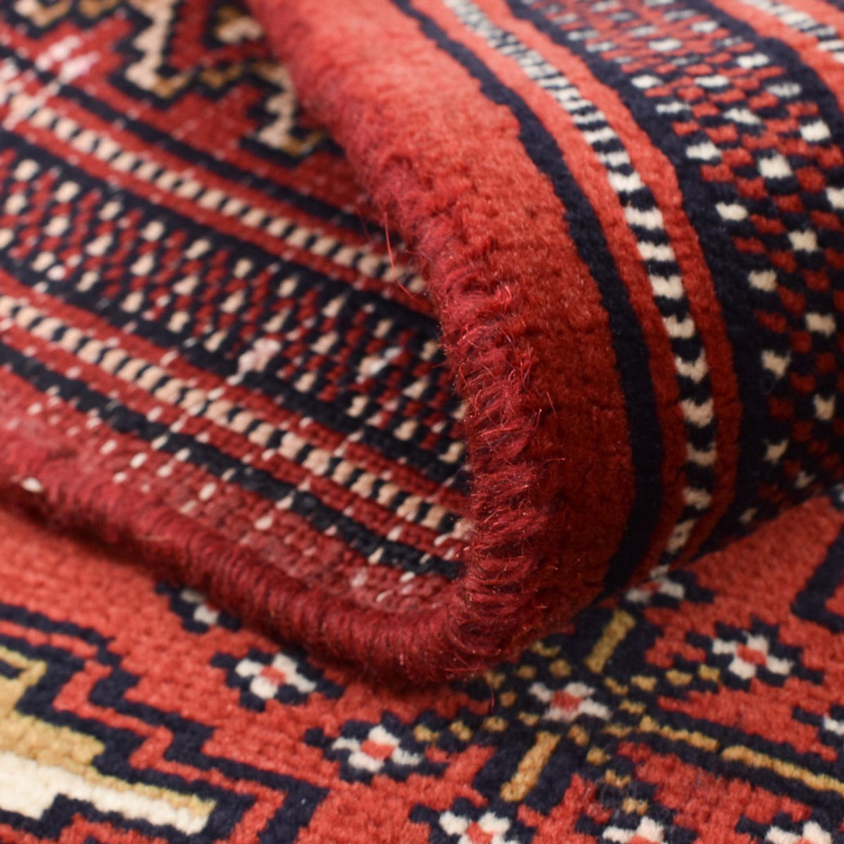 Tappeto Turkaman - 133 x 95 cm - rosso