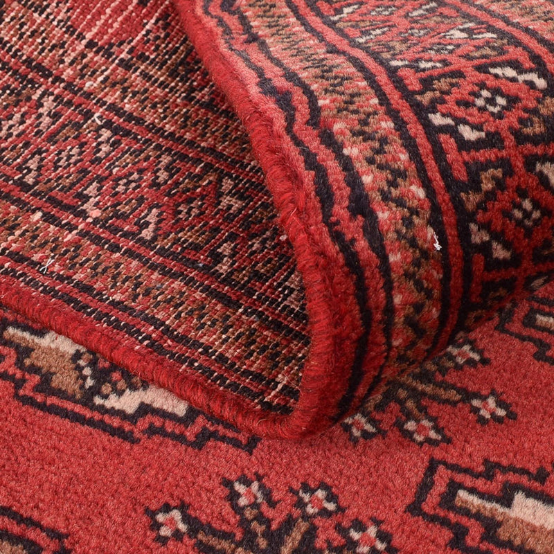 Tappeto corsia Tappeto Turkaman - 285 x 77 cm - rosso