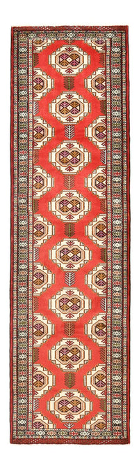 Tappeto corsia Tappeto Turkaman - 283 x 85 cm - rosso