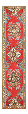Tappeto corsia Tappeto Persero - Tabriz - 343 x 80 cm - rosso