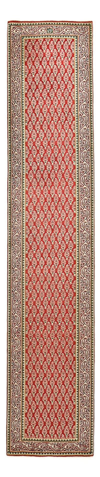 Tappeto corsia Tappeto Persero - Tabriz - 381 x 73 cm - ruggine