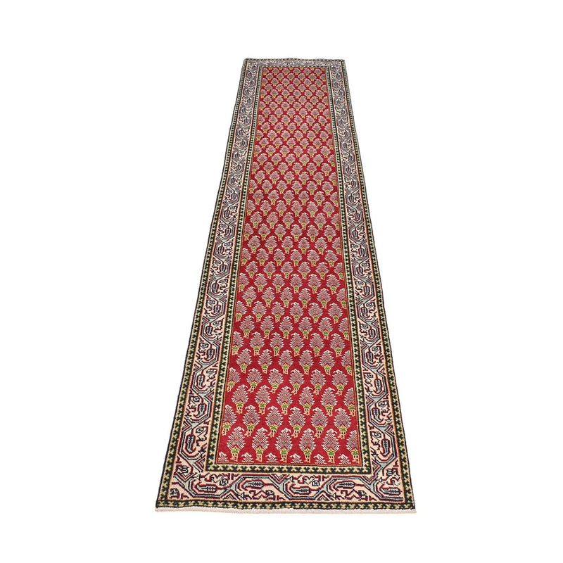 Tappeto corsia Tappeto Persero - Tabriz - 373 x 80 cm - ruggine
