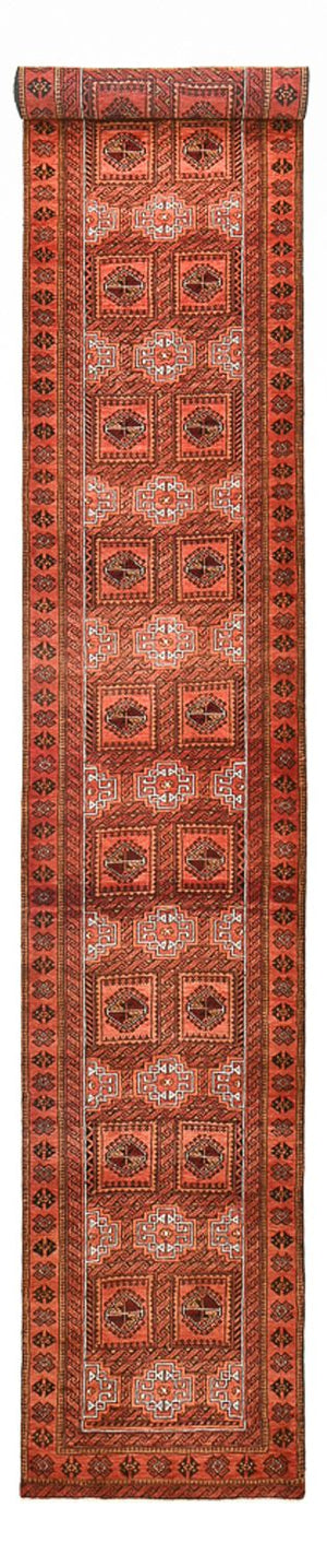 Tappeto corsia Tappeto Belutsch - 573 x 86 cm - ruggine