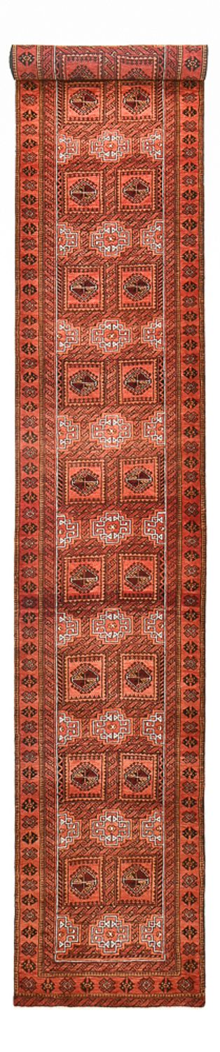 Tappeto corsia Tappeto Belutsch - 573 x 86 cm - ruggine