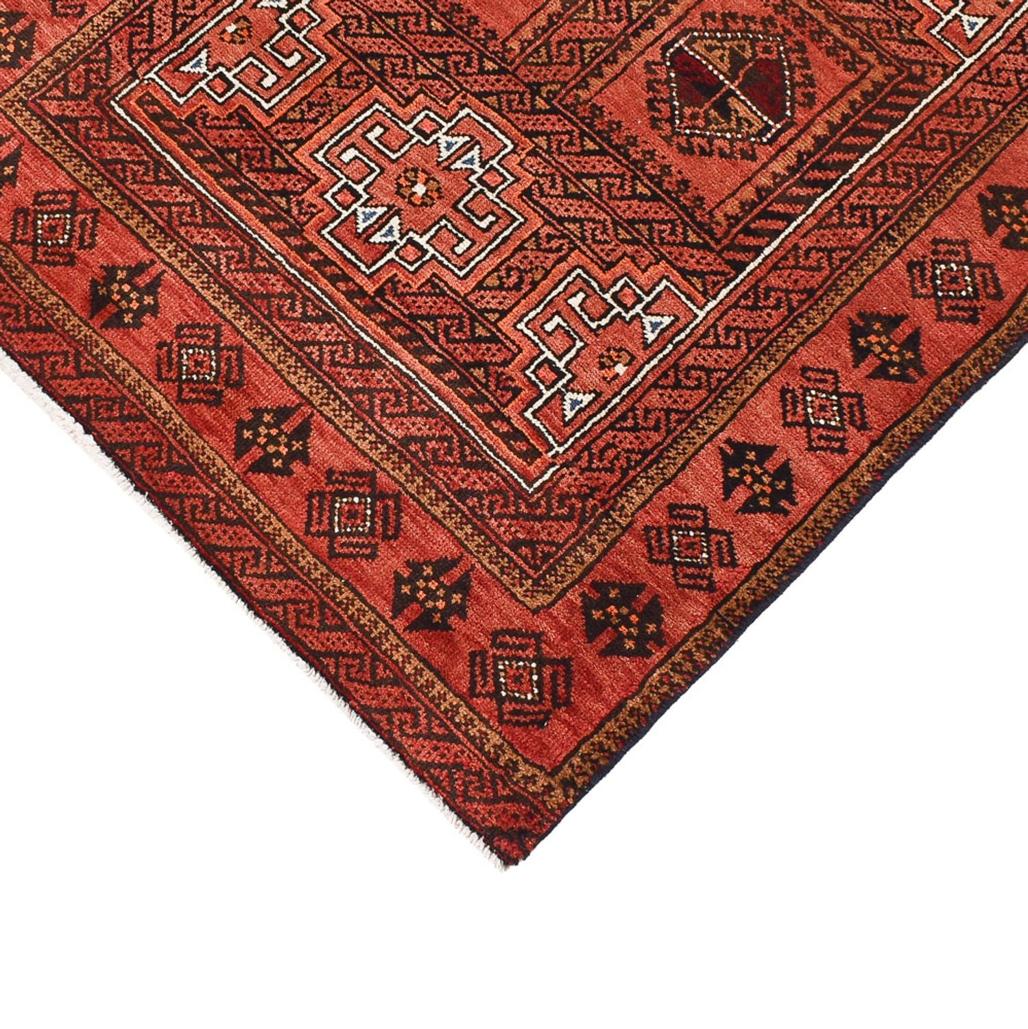 Tappeto corsia Tappeto Belutsch - 573 x 86 cm - ruggine