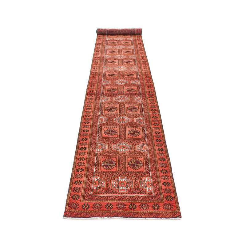 Tappeto corsia Tappeto Belutsch - 573 x 86 cm - ruggine