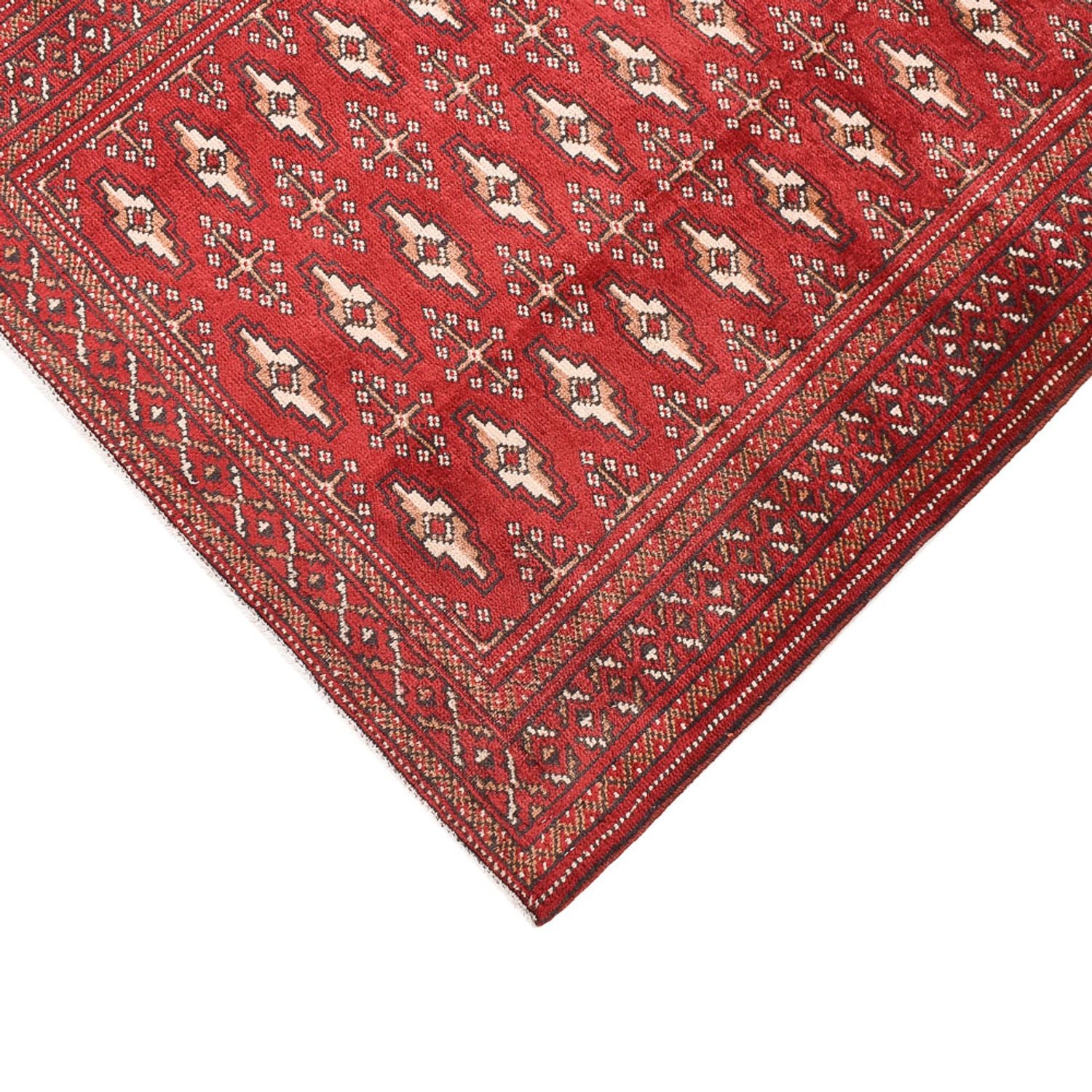 Tappeto corsia Tappeto Turkaman - 274 x 96 cm - rosso