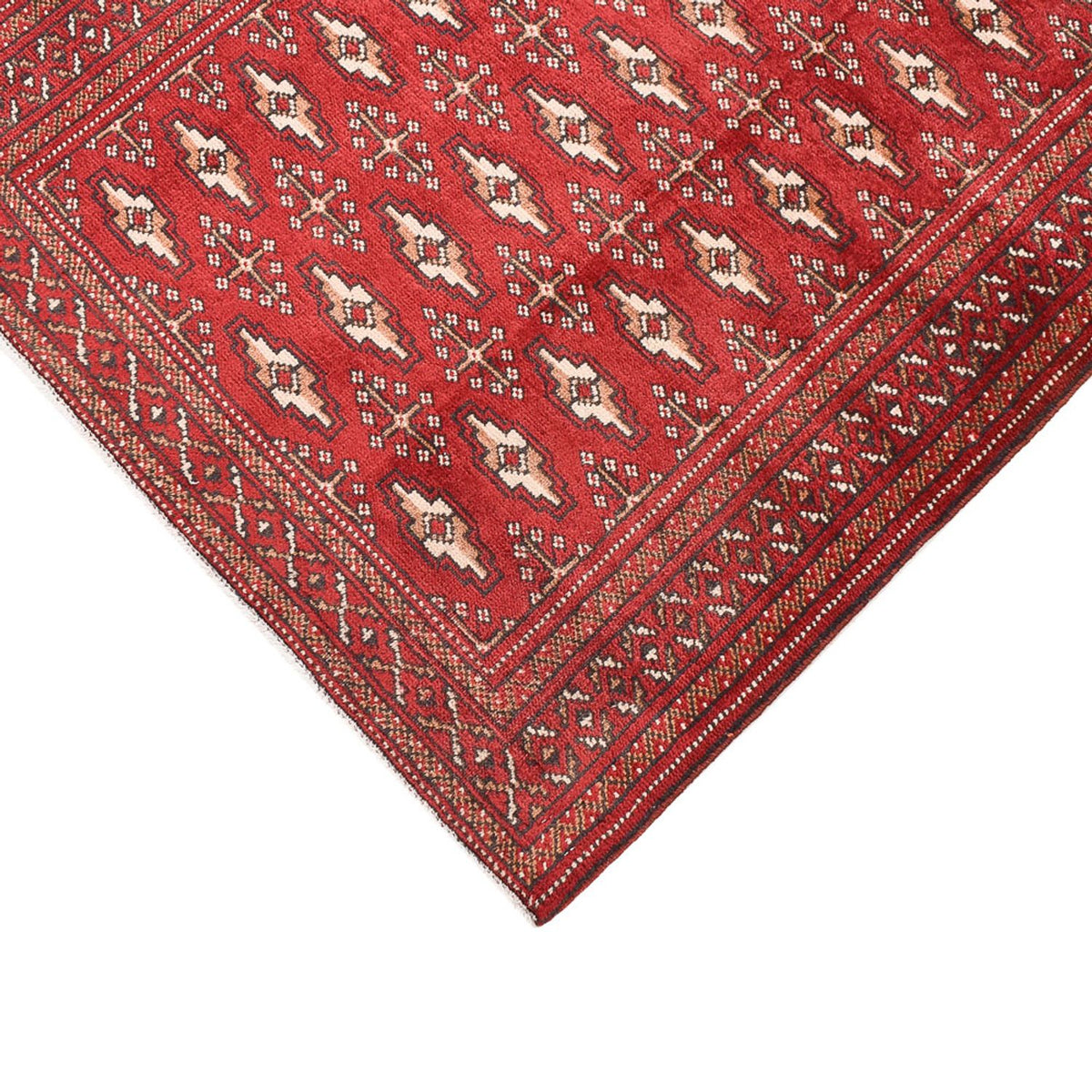 Tappeto corsia Tappeto Turkaman - 274 x 96 cm - rosso
