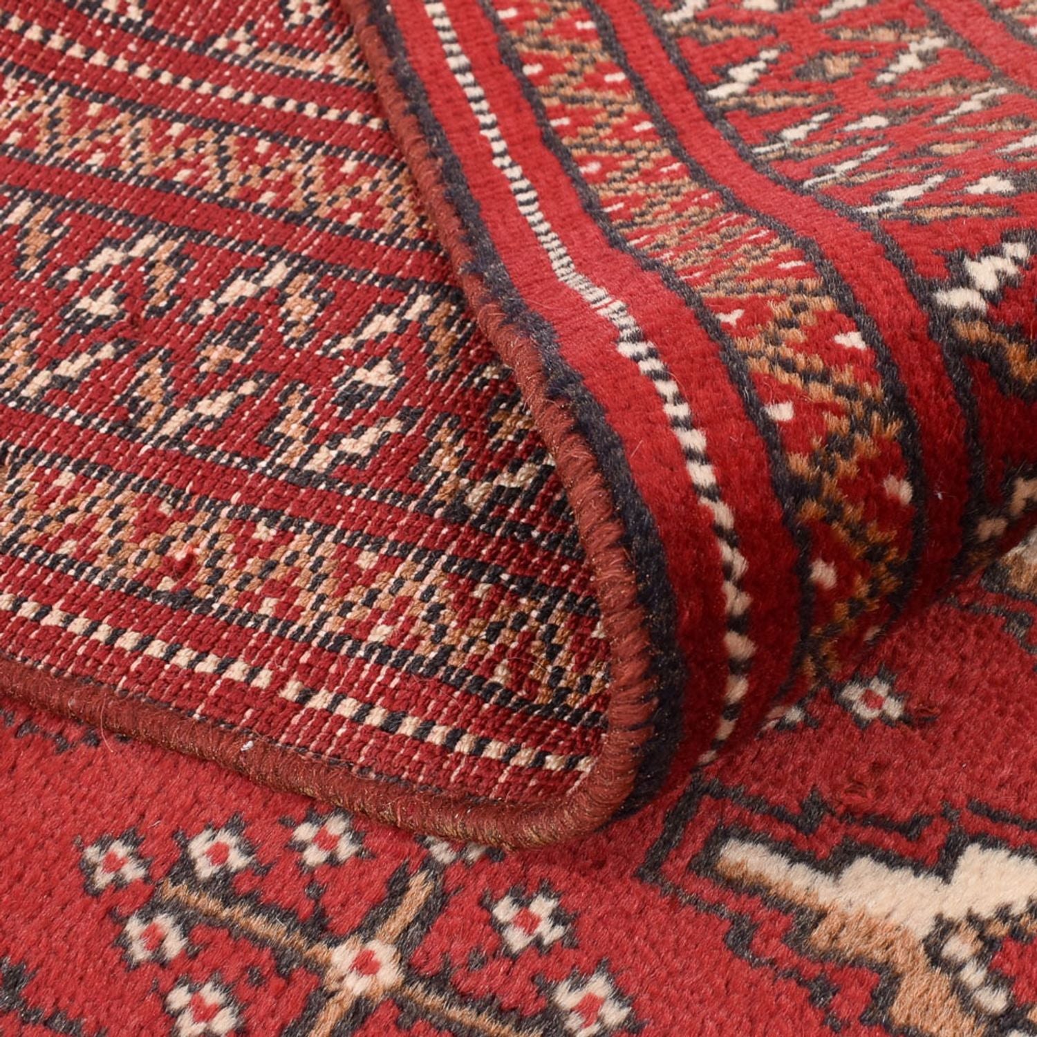 Tappeto corsia Tappeto Turkaman - 274 x 96 cm - rosso